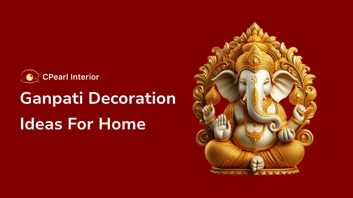 10 Simple Ganpati Decoration Ideas for your Home in 2024